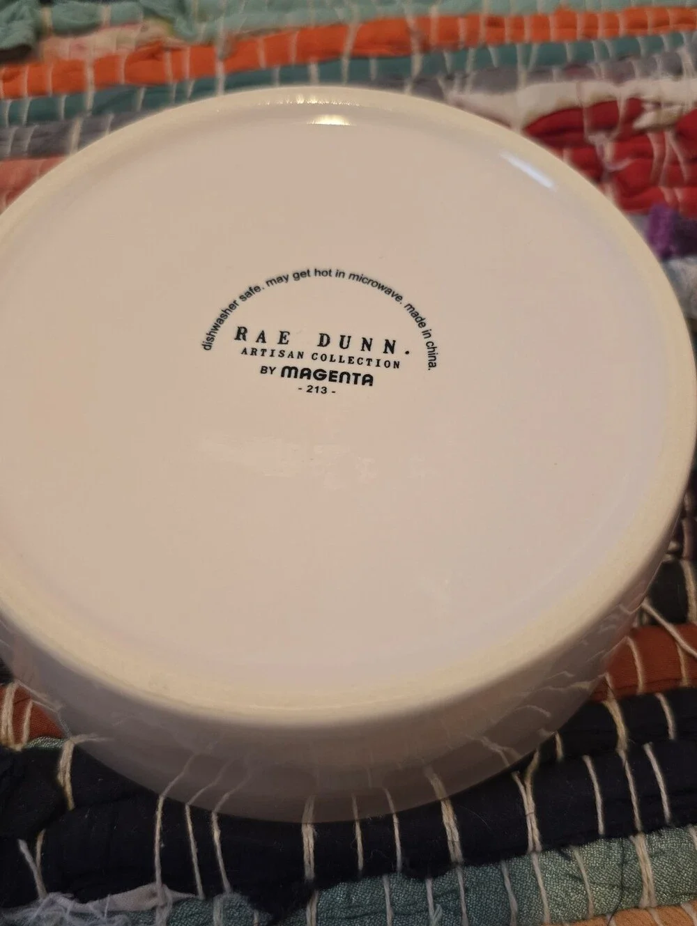 Rae Dunn Pet Bowls Rae Dunn Cat Bowl Dog Bowl  White Pink Paws Off